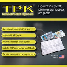 Load image into Gallery viewer, Tactical Pocket Klipboard