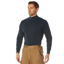 Load image into Gallery viewer, NAVY MOCK TURTLENECK