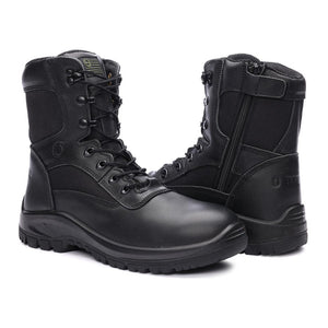 D8 Side Zip Combat Boot