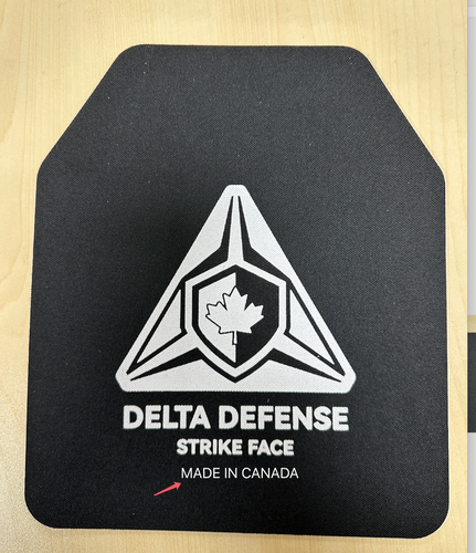 IIIa Shooters Cut Soft Armour Panel Set, 10x12 MADE in CANADA 🍁