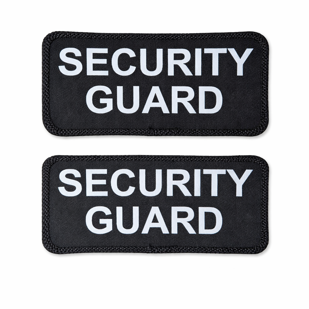 SECURITY GUARD PATCH, 2X4 – Security Guard Supply