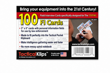 Load image into Gallery viewer, Field Interview Cards